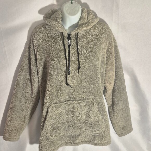 PINK by Victoria's Secret Hooded jacket, zippered bust, pouch pockets, size Med. - Picture 2 of 16